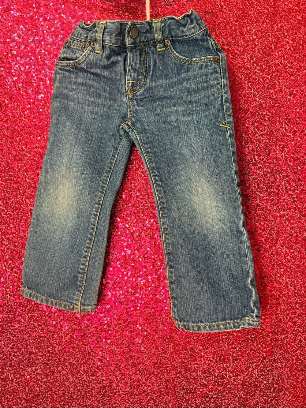 Lucky Brand Faded Blue Denim Jeans for Kids